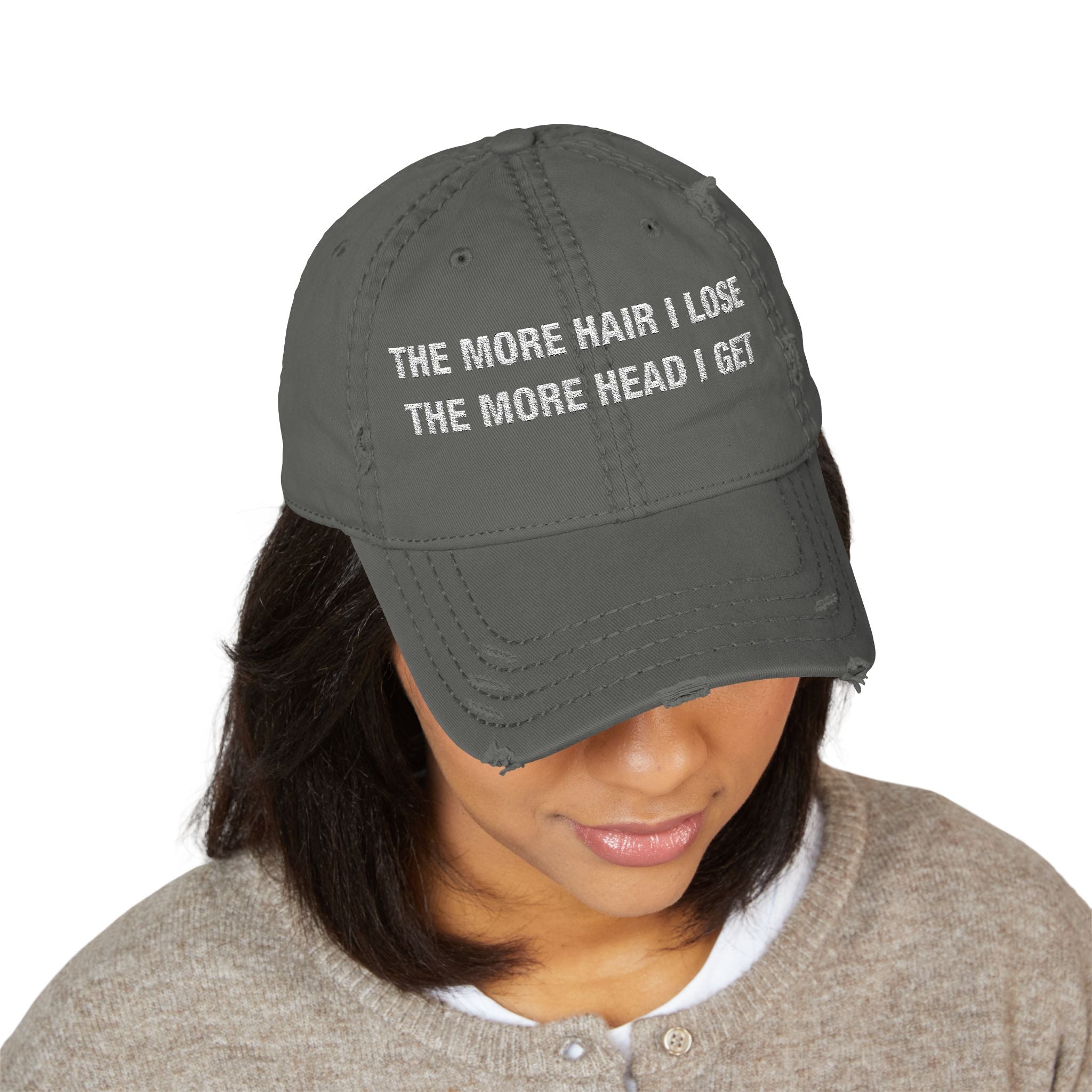 The More Hair I Lose The More Head I Get Hat