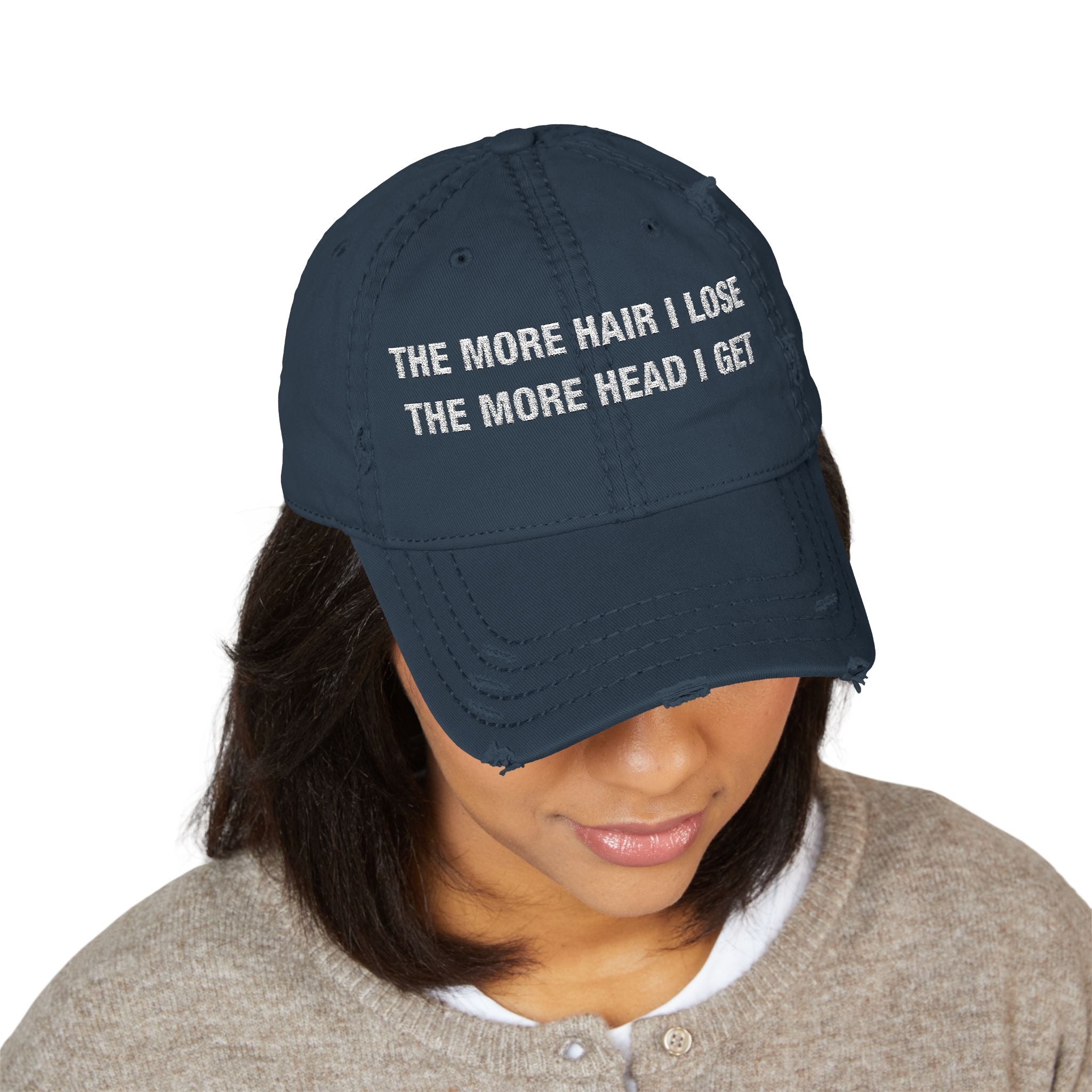 The More Hair I Lose The More Head I Get Hat