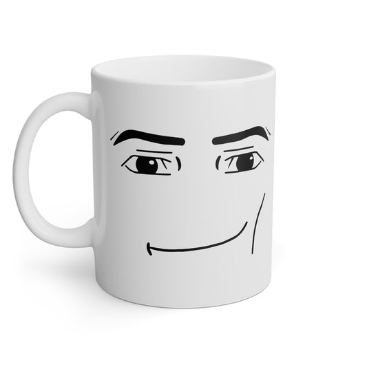 Roblox Man Face Mug