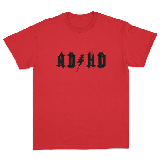 AD/HD: AC/DC Parody T-shirt