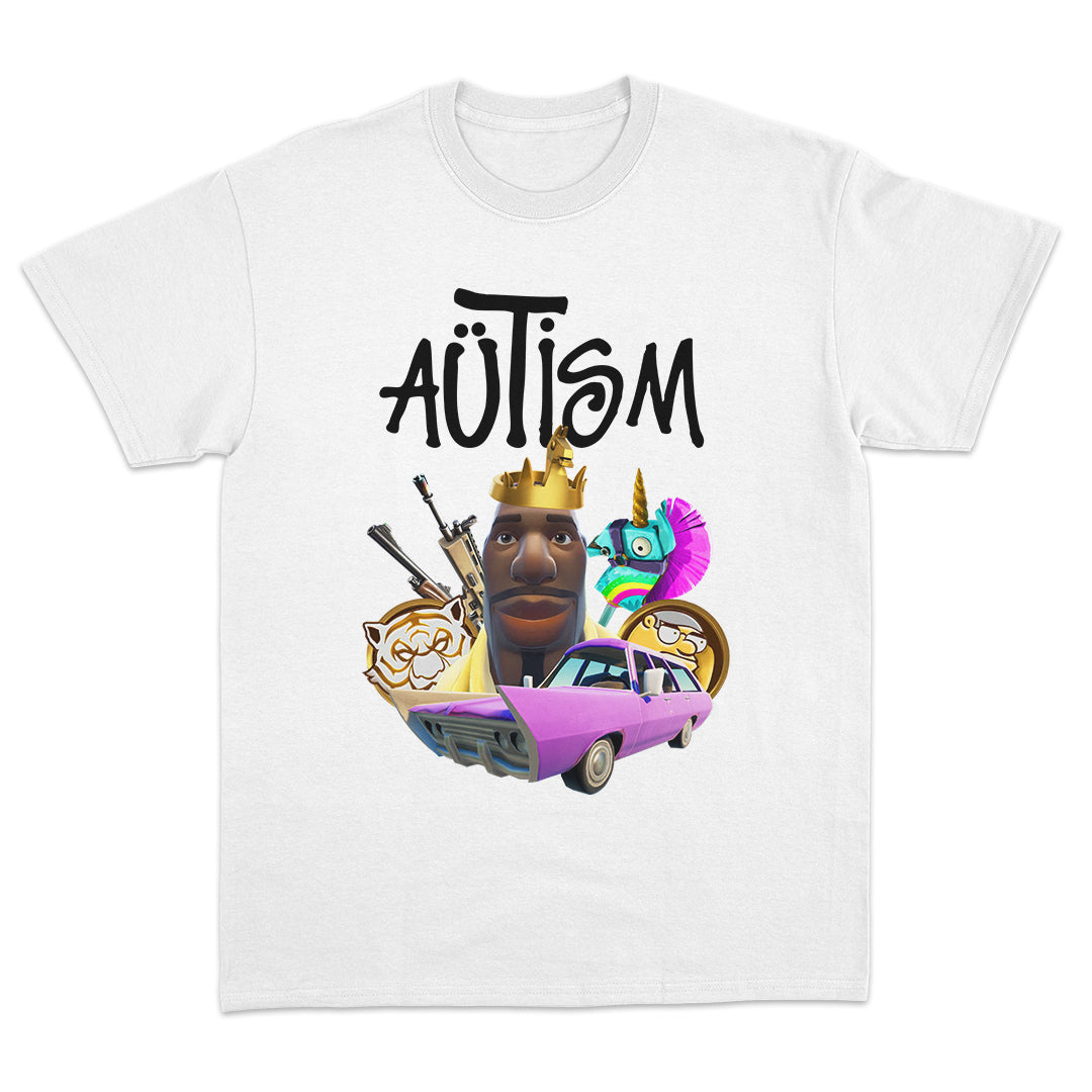 Autism Fortnite T shirt Dippy Tees