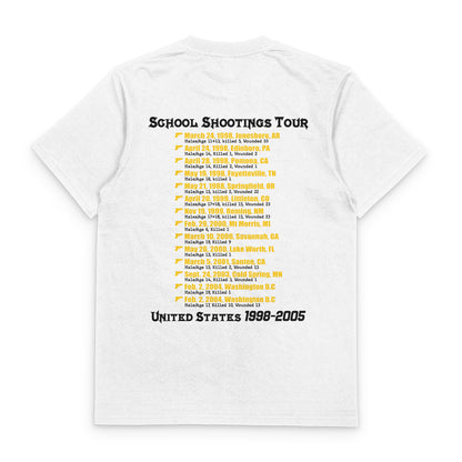 School Shootings Tour T-shirt